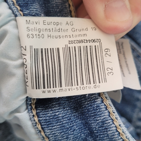 Mavi Ada Boyfriend Womens Size 32 X 29 Denim Jeans Blue - Picture 7 of 7